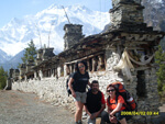 Annapurna Range with Main Stone